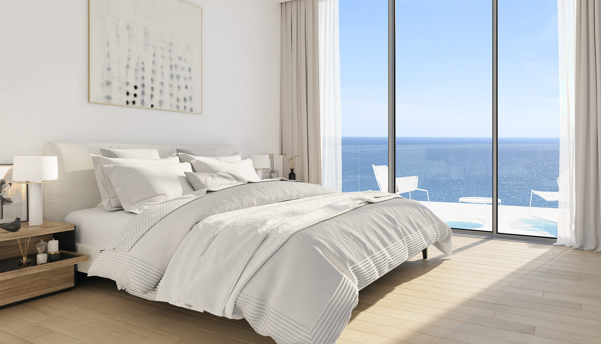 seaview bedroom limassol